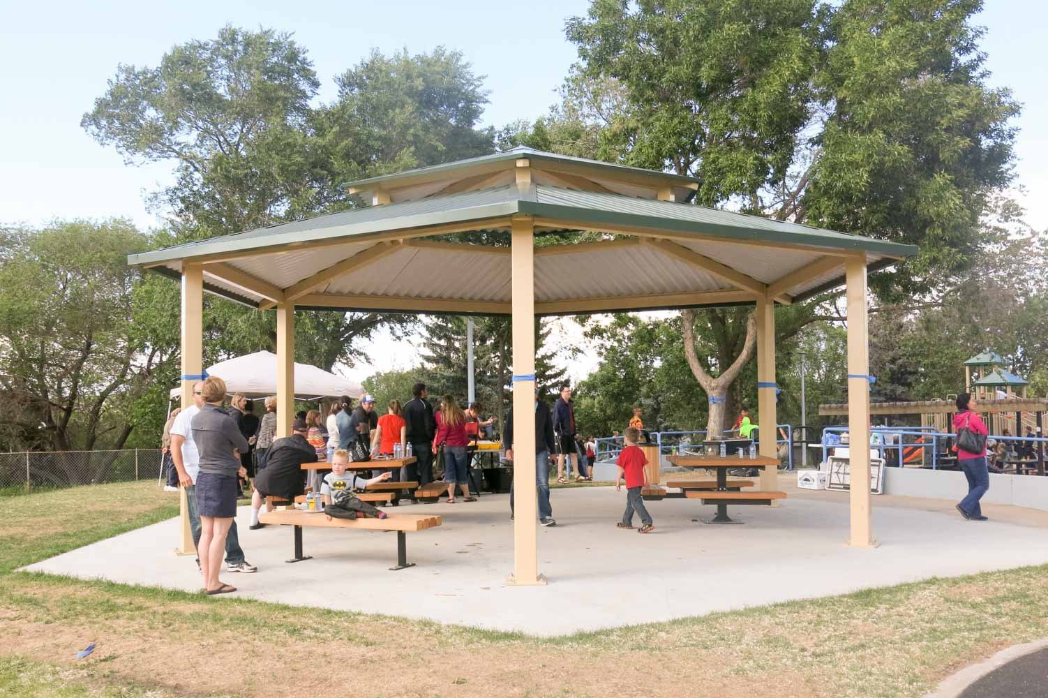 PlayWorks Capilano Community Park playground in Edmonton, Alberta!
